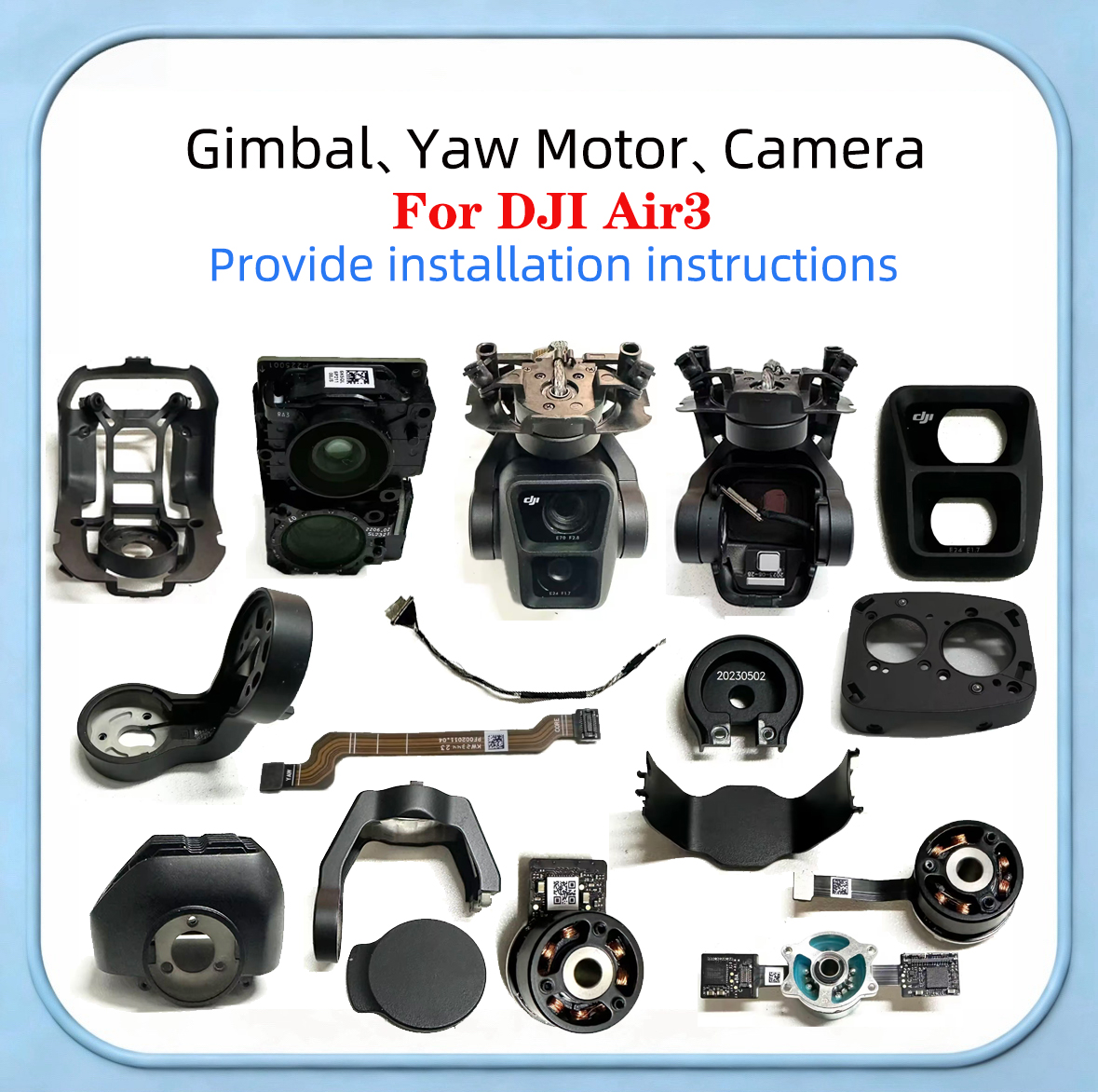 Mavic Air 3 PTZ Gimbal Cable C - Drone Gimbal Case 评论和价格