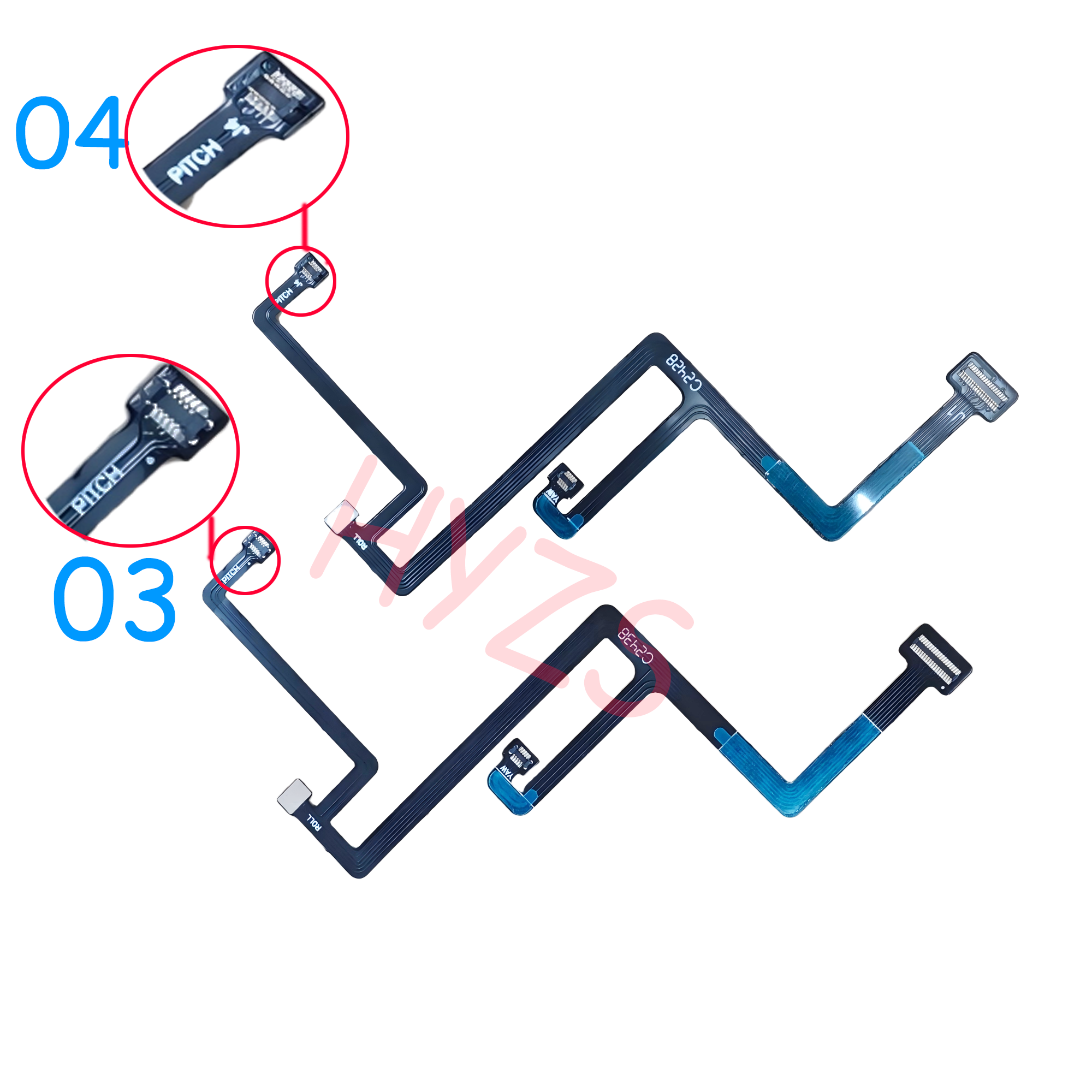 Hubsan Zino Pro/Pro Plus RC Dr - Drone Gimbal Ribbon Cable 评论和价格