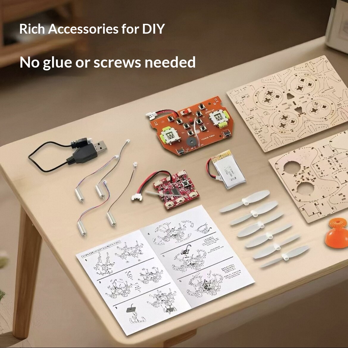 2026 New Wooden DIY Assembled  - Drone Gimbal Controller 评论和价格
