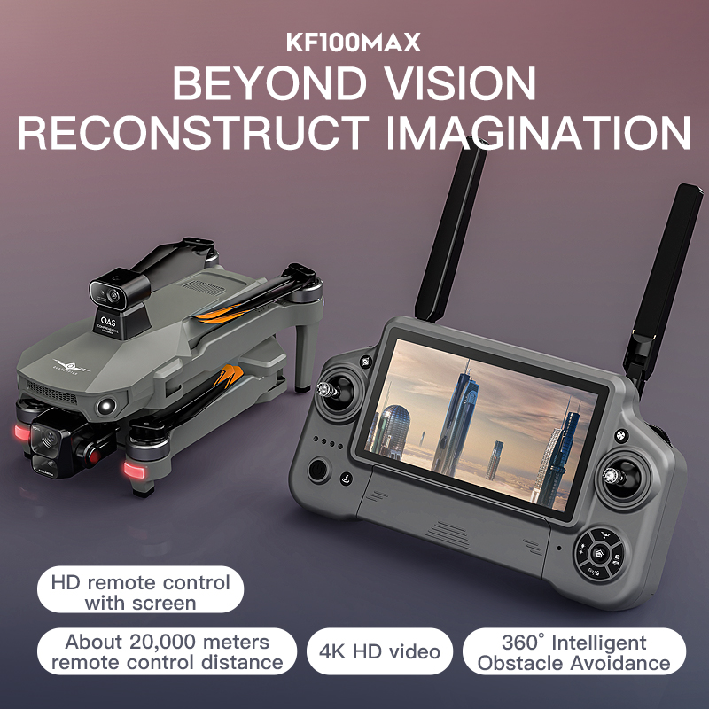 SJRC KF100 MAX 8K UHD Photo HD - Drone Gimbal Case 评论和价格