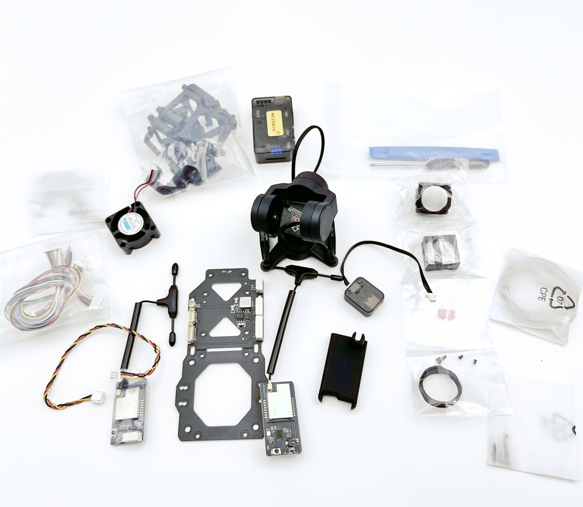 NCZOBOE C-20T 3-Axis FPV Gimba - Drone Gimbal 3 Axis 评论和价格