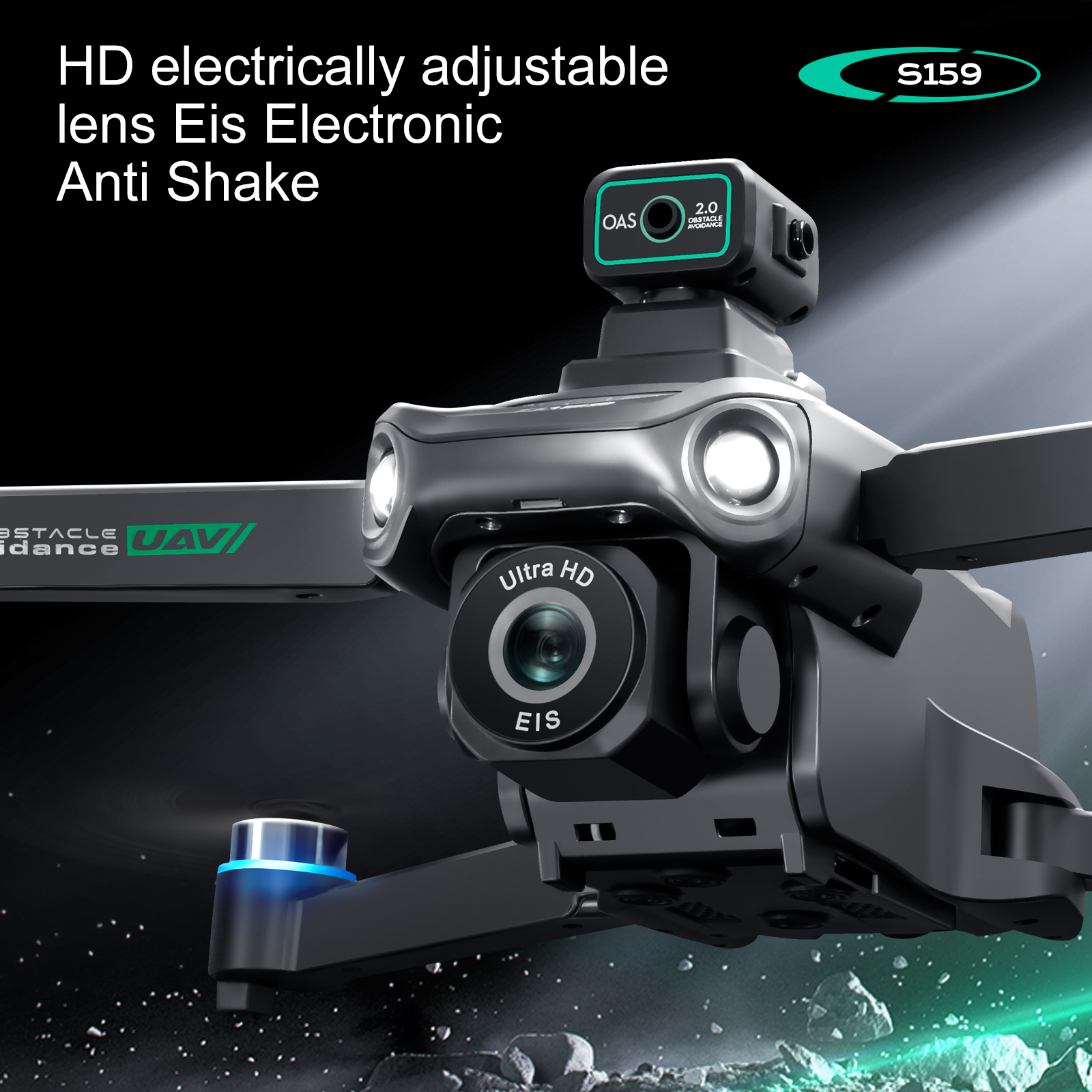 S159 GPS Drone 4K Profesional  - Drone Gimbal Brushless 评论和价格