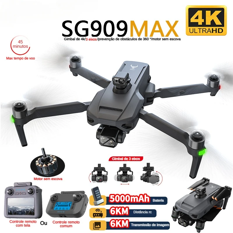 ZLL SG909 SG909MAX Professiona - Drone Gimbal Case 评论和价格